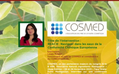 COSMED, un des partenaires majeurs du congrès B to B iniM, intervient sur une conférence indispensable concernant la règlementation des produits naturels en Europe.
